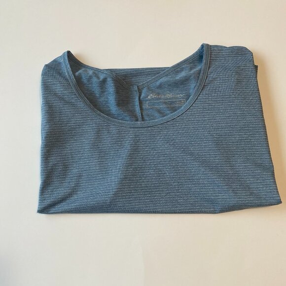 Eddie Bauer Active Short-Sleeve T-Shirt Blue Women's‎ XL - Picture 9 of 9